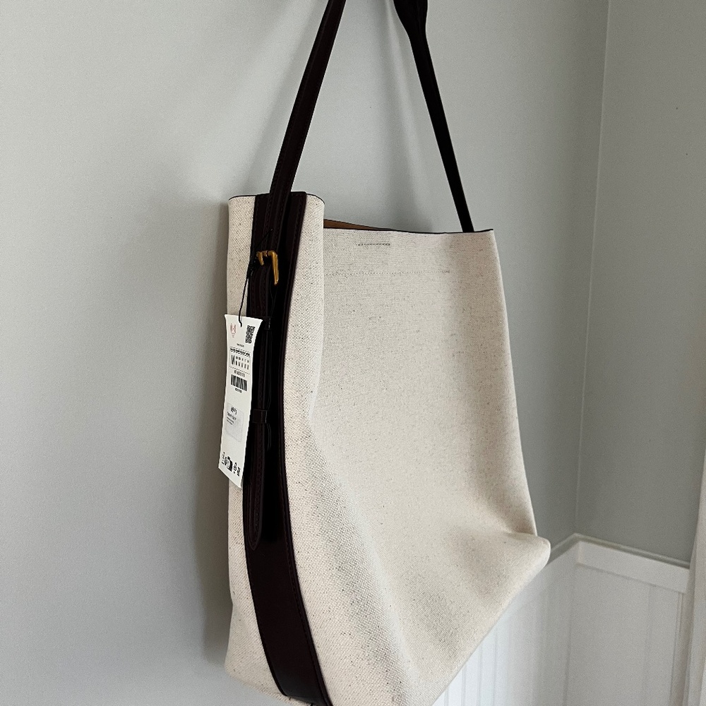 Zara Canvas Tote Hand bag